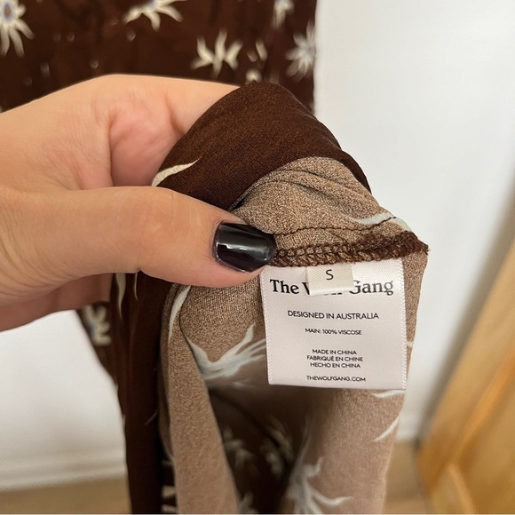 The Wolf Gang Gaia Maxi Dress from Free People Size Small - Picture 8 of 10